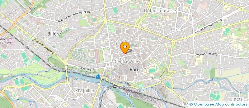 localisation de l'entreprise L'IRRATIONNEL à PAU