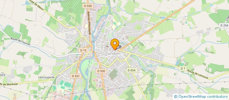 localisation de l'entreprise L'ISAB'L à CONDOM