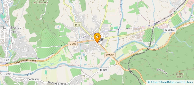 localisation de l'entreprise L'ISAN  HEREPIAN