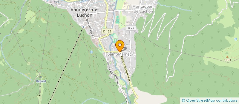 localisation de l'entreprise L'ISARDERE  SAINT-MAMET