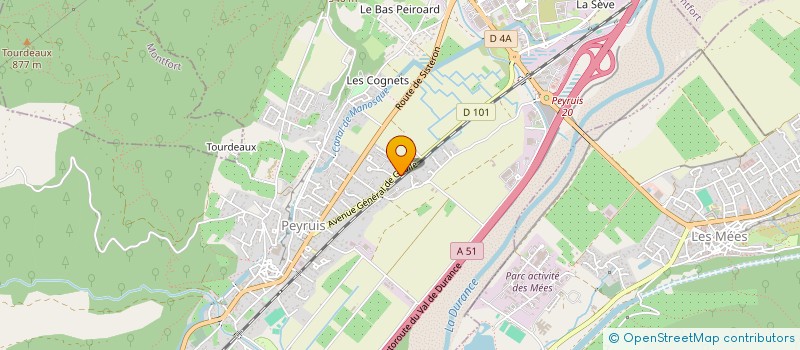 localisation de l'entreprise L'ISCLOUN à PEYRUIS