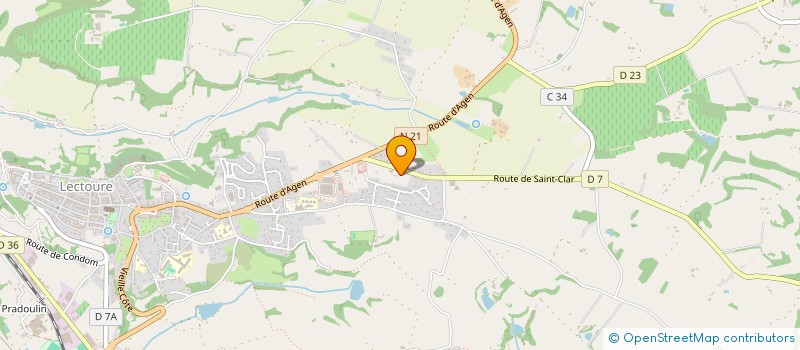 localisation de l'entreprise L'ISLE AUX GRAINS  LECTOURE