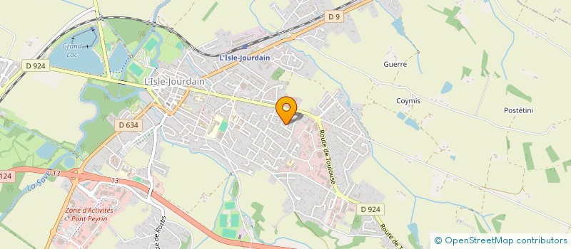 localisation de l'entreprise L ISLE EN CHOEUR à L'ISLE-JOURDAIN