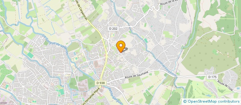 localisation de l'entreprise L'ISLE EN MUSIQUE  L'ISLE-SUR-LA-SORGUE