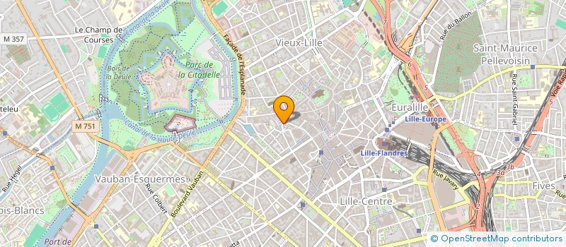 localisation de l'entreprise L'ISLE I à LILLE