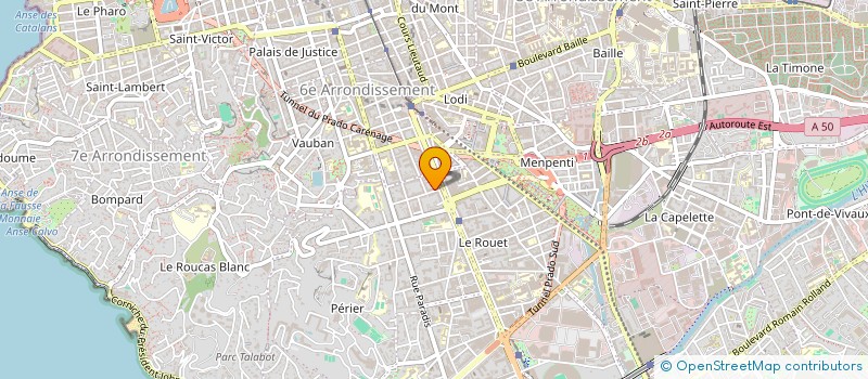 localisation de l'entreprise L'ISLE ROUTE DE CAVAILLON  MARSEILLE