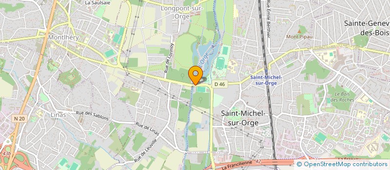 localisation de l'entreprise L'ISLE SAINT MICHEL à SAINT-MICHEL-SUR-ORGE