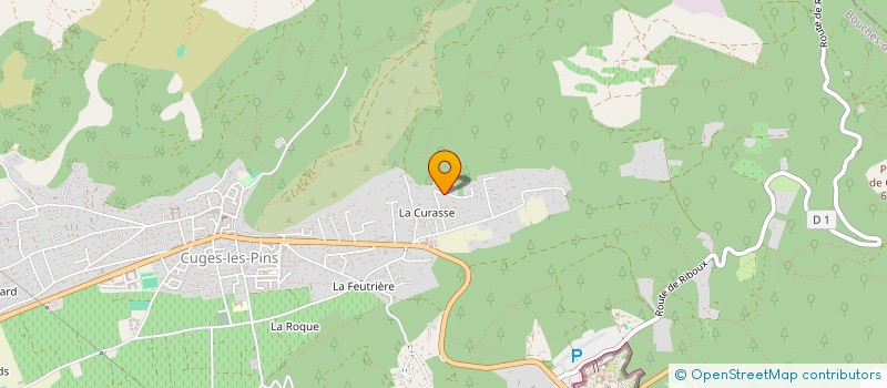 localisation de l'entreprise L'ISOLEMARE  CUGES-LES-PINS