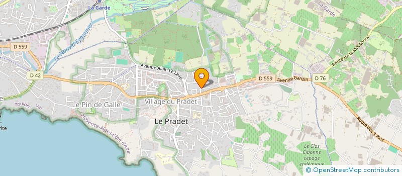 localisation de l'entreprise L'ITALIANO à LE PRADET