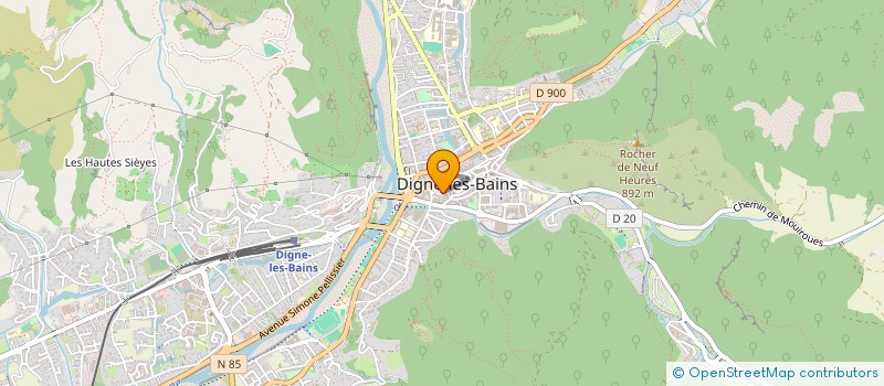 localisation de l'entreprise L'ITALIANO à DIGNE-LES-BAINS