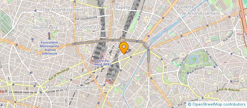 localisation de l'entreprise L'ITALIE A PARIS  PARIS