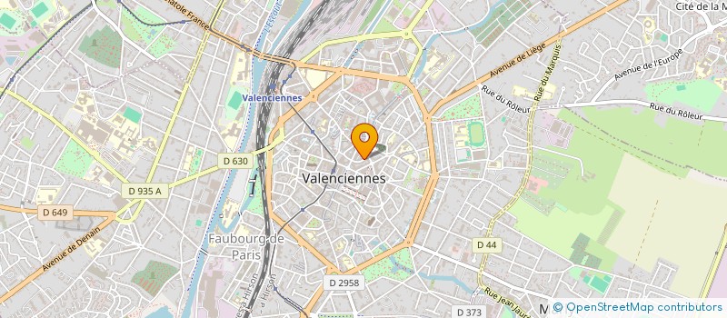 localisation de l'entreprise L'ITALIEN à VALENCIENNES