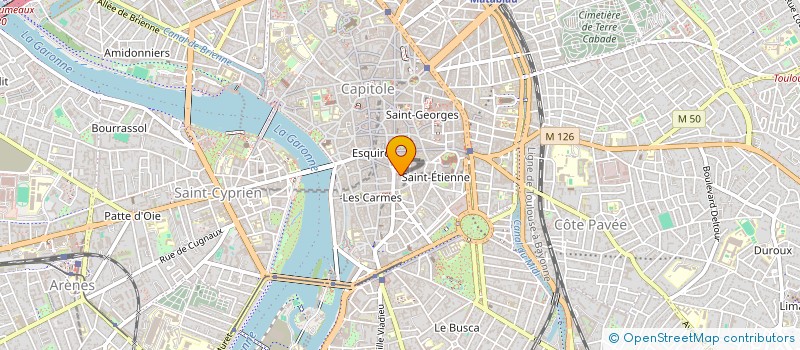 localisation de l'entreprise L ITINERAIRE à TOULOUSE