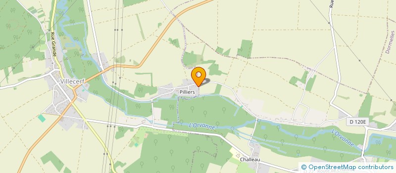 localisation de l'entreprise L'IVRE DE BANDE DESSINEE  VILLECERF