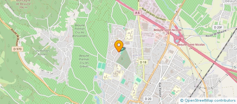 localisation de l'entreprise L'IVRESSE DES BEAUX VERS à BEAUNE