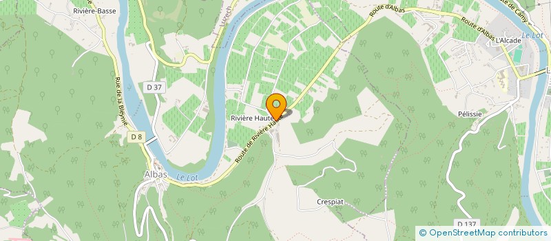 localisation de l'entreprise L'IVRESSE DES SENS  ALBAS