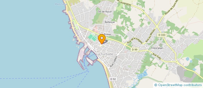 localisation de l'entreprise L'IZAROZ à PIRIAC-SUR-MER