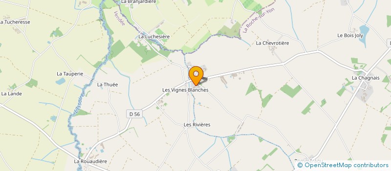 localisation de l'entreprise L'IZEREAU à MONTREVERD