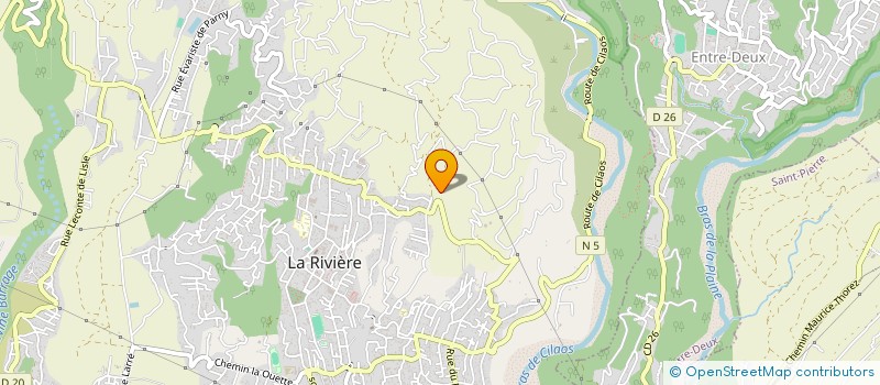 localisation de l'entreprise L.J.  SAINT-LOUIS