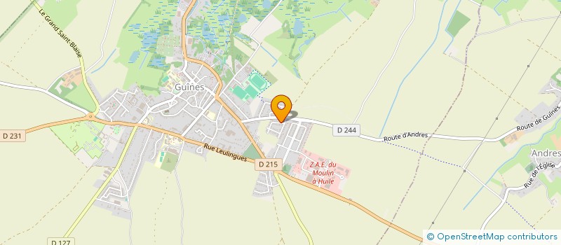 localisation de l'entreprise L.J  GUINES