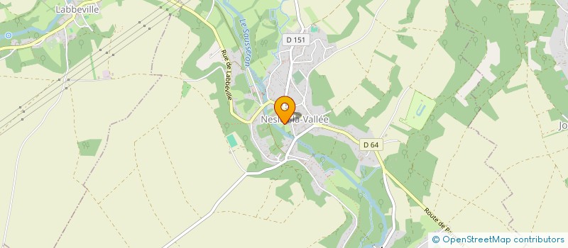 localisation de l'entreprise L&J  NESLES-LA-VALLEE