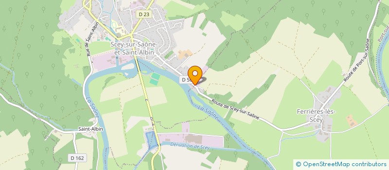 localisation de l'entreprise L & J  SCEY-SUR-SAONE-ET-SAINT-ALBIN