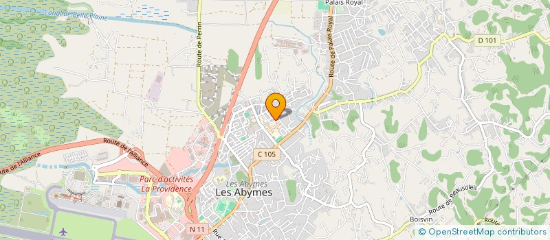 localisation de l'entreprise L.J BAZAR+ PRODUITS ALIMENTAIRES à LES ABYMES