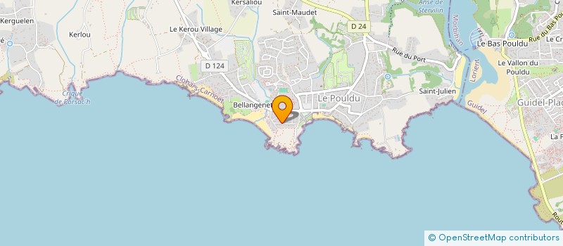 localisation de l'entreprise L&J CONSULTING  CLOHARS-CARNOET