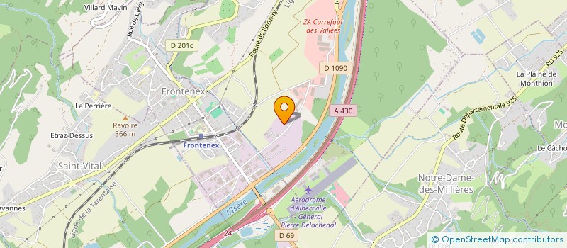 localisation de l'entreprise L.J. CORPORATE  SAINT-VITAL