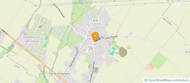 localisation de l'entreprise L.J.D.J. à VERMELLES