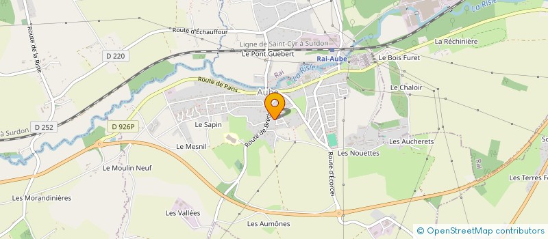 localisation de l'entreprise L-J HOME à LA CHAPELLE VIEL