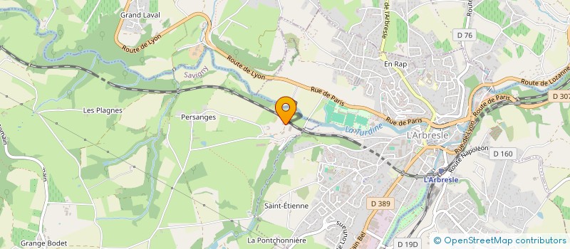 localisation de l'entreprise L & J INVEST  LENTILLY