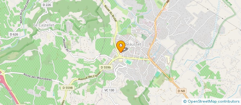 localisation de l'entreprise L.J.L  LA SEYNE-SUR-MER