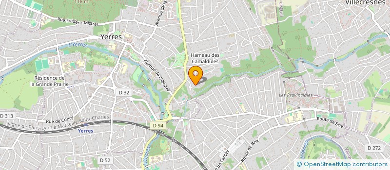 localisation de l'entreprise L.J.L  YERRES