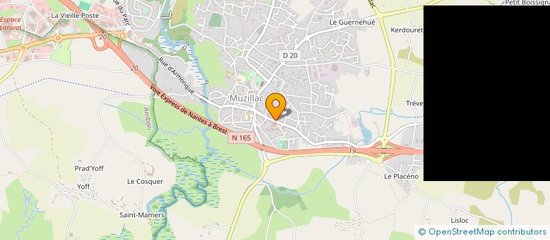 localisation de l'entreprise L.J.M.V INVESTISSEMENT  MUZILLAC