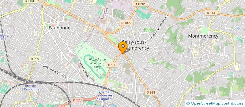 localisation de l'entreprise L J N MENUISERIE ET AGENCEMENT  SOISY-SOUS-MONTMORENCY