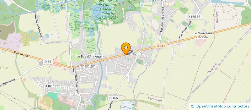 localisation de l'entreprise L.J.P.S.  CAMBRIN