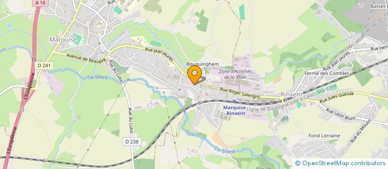 localisation de l'entreprise L&J PROPERTY  MARQUISE