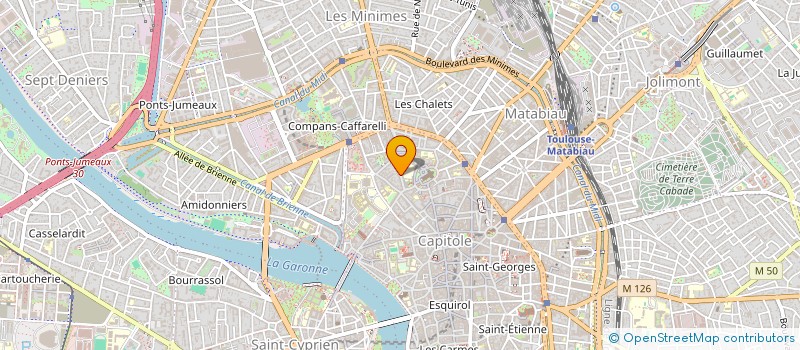 localisation de l'entreprise L.J.R.COMMUNICATION à TOULOUSE
