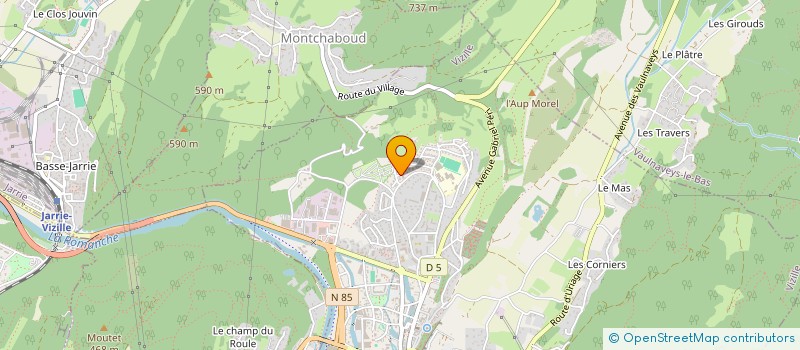 localisation de l'entreprise L.J.S IMMO  VIZILLE