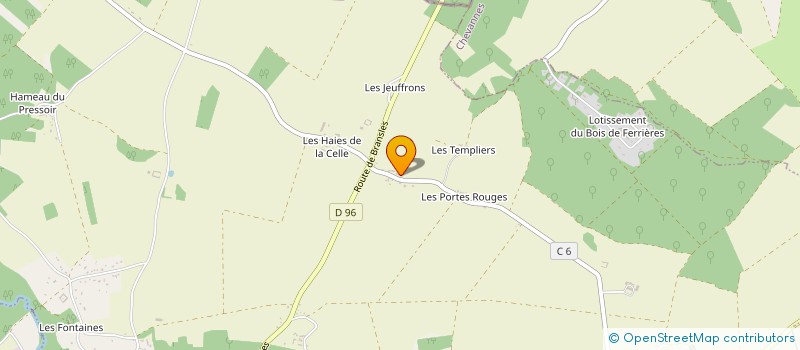 localisation de l'entreprise L.J.T  FERRIERES-EN-GATINAIS