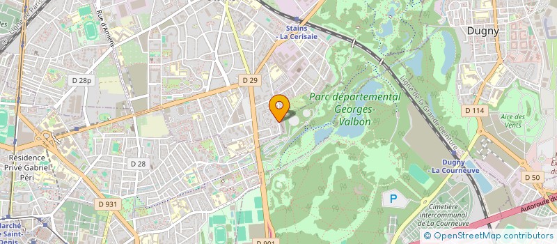 localisation de l'entreprise L JP RENOVATION à STAINS