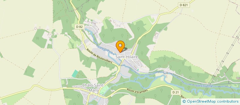 localisation de l'entreprise L & K  SAINT-HILAIRE