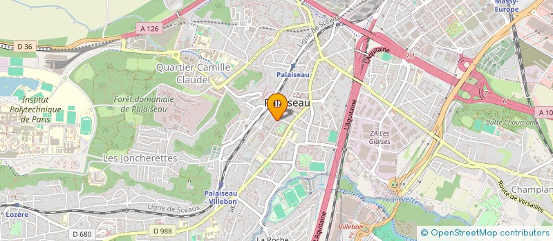 localisation de l'entreprise L.K.A IMMOBILIER à PALAISEAU