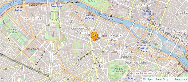 localisation de l'entreprise L.K.BENNETT à PARIS