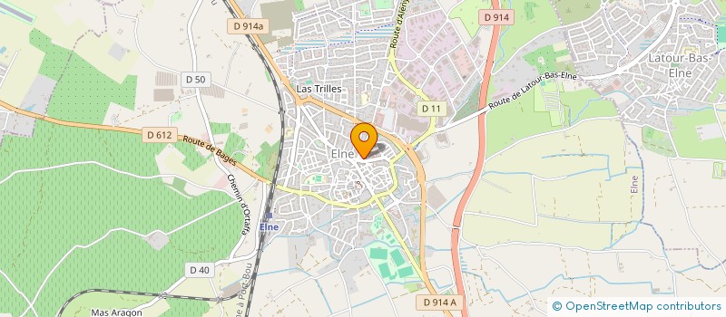 localisation de l'entreprise L.K.F.  ALENYA