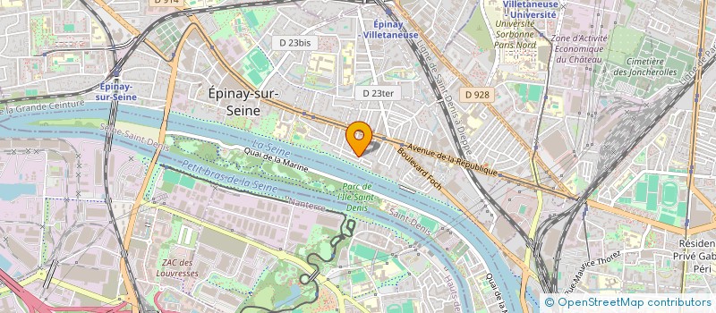 localisation de l'entreprise L.K GESTION SERVICE à EPINAY-SUR-SEINE