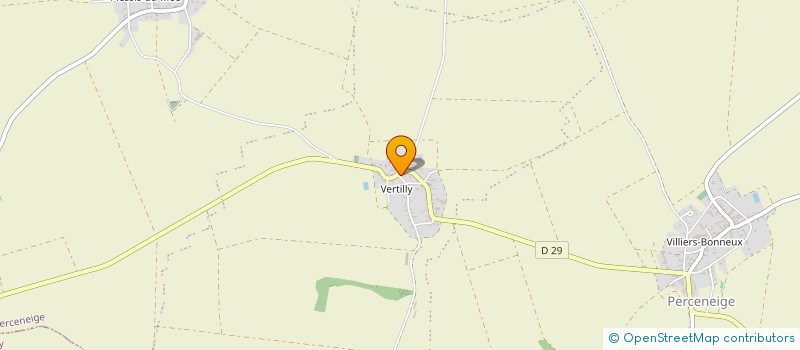 localisation de l'entreprise L K P  PERCENEIGE