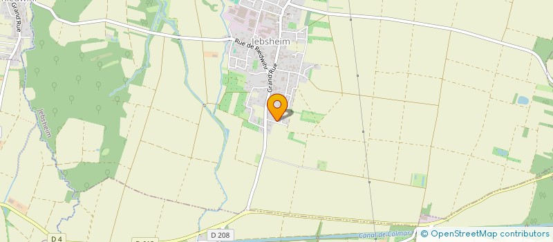 localisation de l'entreprise L.K.P.W.  JEBSHEIM