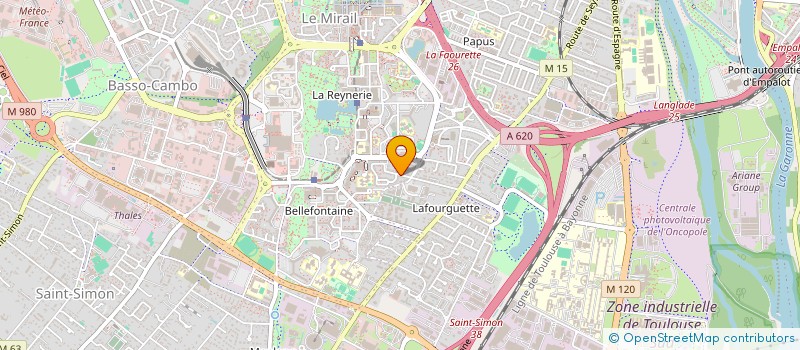localisation de l'entreprise L K SECURITE ROUTIERE à TOULOUSE
